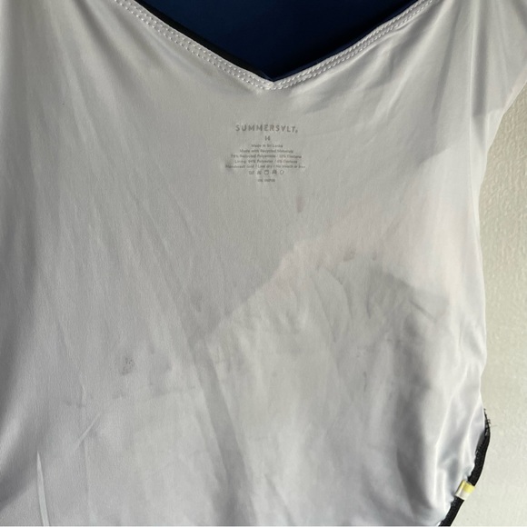 SUMMERSALT The Marina One-Piece Swimsuit sz 14 - Picture 8 of 12